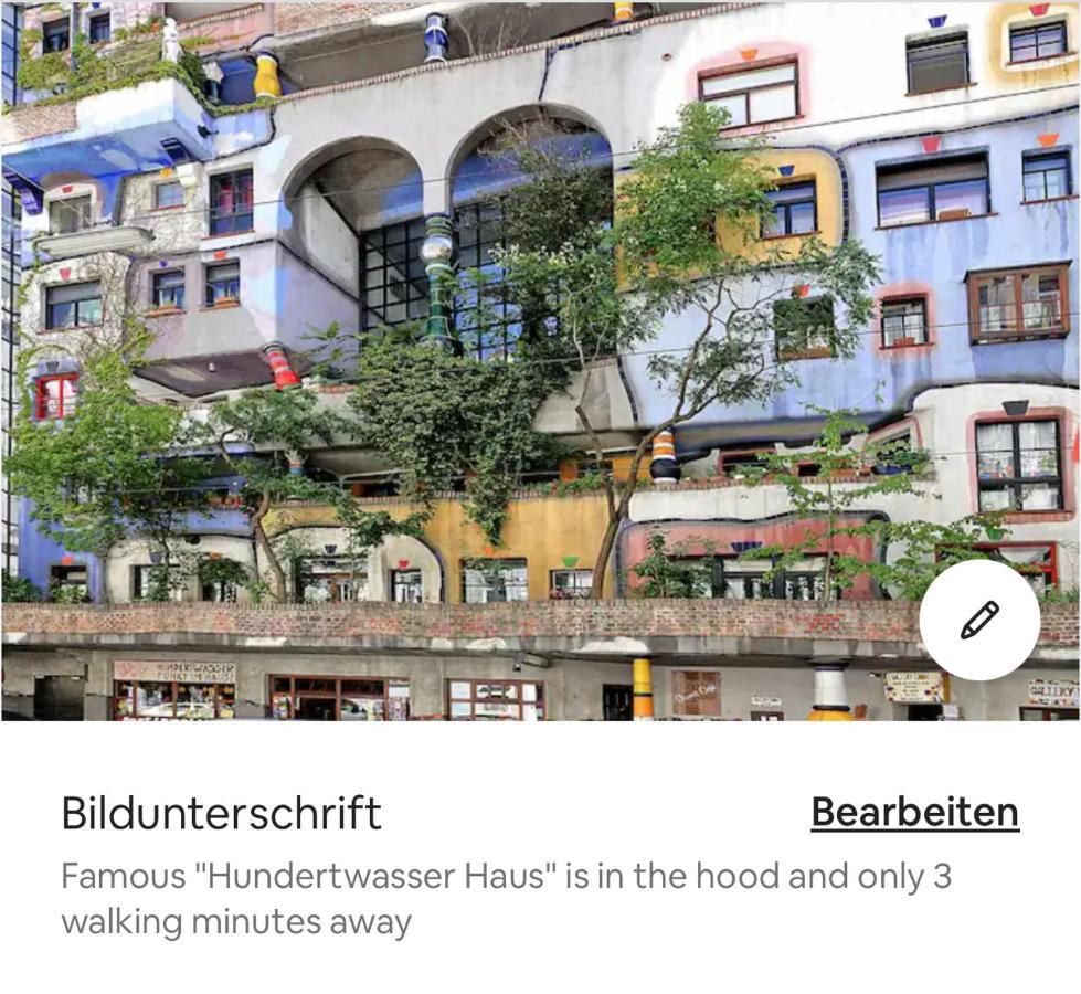 Klimatisiertes, Ruhiges Dachgeschoss Cityapartment Im Zentrum Wiens ภายนอก รูปภาพ
